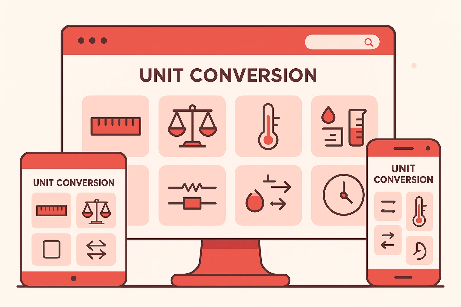 Unit conversion dashboard tools